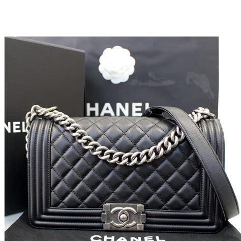 chanel boy medis|Chanel men's bag.